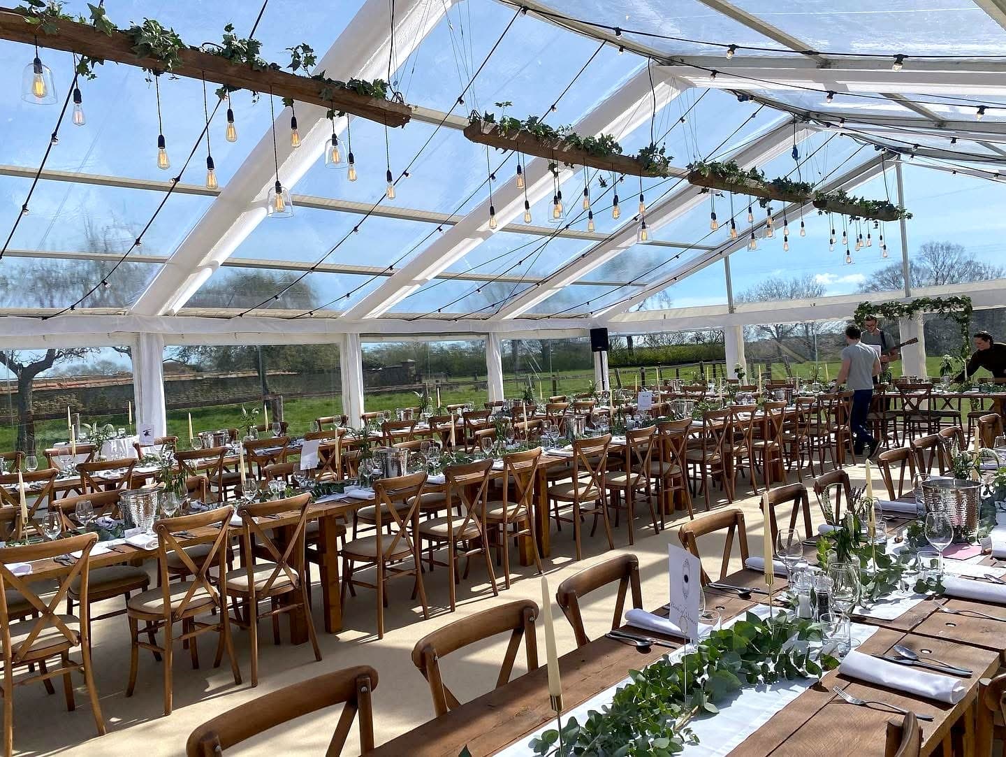 Rustic Trestle Tables Hire Towcester